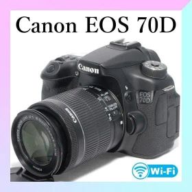 ✨Canon EOS 70D ✨高性能モデル✨高速AF＆手ぶれ補正✨一眼レフ