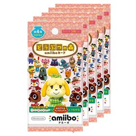 どうぶつの森amiiboカード 第4弾 5パックセット