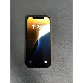 アイフォーン(iPhone)の美品 国内版 SIMフリー iPhone12 Pro 128GB ゴールド色(スマートフォン本体)