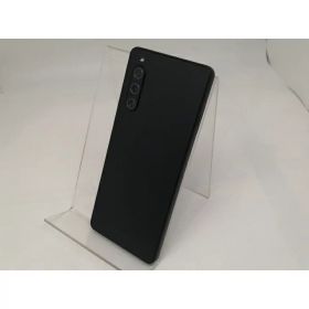 【中古】SONY au 【SIMフリー】 Xperia 10 V ブラック 6GB 128GB SOG11【日本橋3】保証期間1ヶ月【ランクC】
