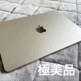 【極美品】MacBook Air M3 2024/13/256GB スターライト