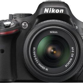Nikon デジタル一眼レフカメラ D5200 18-55VR レンズキット 2410万画素 (ブラック) [D5200 BK 18-55 VR KIT] カメラ