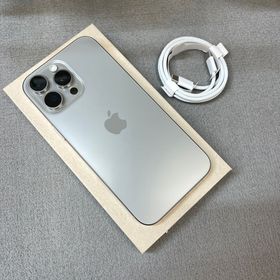 バッテリー 100% iPhone 16ProMax 512GB ナチュラル 国内版 SIMフリー