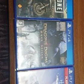 ドラゴンズドグマダークアリズン、ホライゾンゼロドーン、デイズゴーン、(良品)