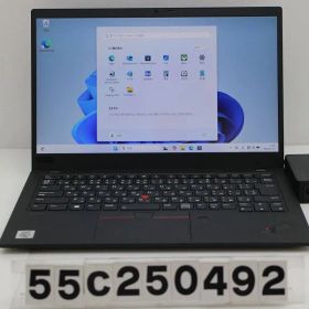 Lenovo ThinkPad X1 Carbon 8th Gen Core i5 10310U 1.7GHz/16GB/256GB(SSD)/14W/FHD(1920x1080)/Win11 【55C250492】