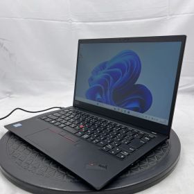 ★ジャンク/一部キーひび割れ★Lenovo ThinkPad X1 Carbon Gen 7 [Core i5 8365U 8GB SSD 256GB(NVMe) 14インチ Windows 11 Pro] 中古 ノートパソコン (RM1324)