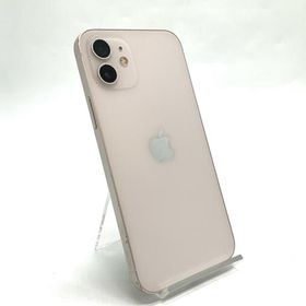 【最速発送】 iPhone 12 128GB ホワイト au 白ロム【難有】 72%