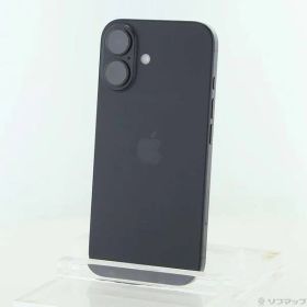 ソフマップ 〔中古品〕 iPhone16 128GB ブラック MYDQ3J／A SIMフリー【377】