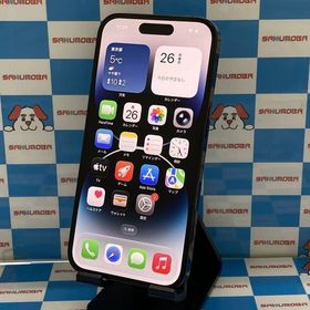 iPhone14 Pro 512GB スペースブラック MQ1L3J/A SIMロック解除済 AU版