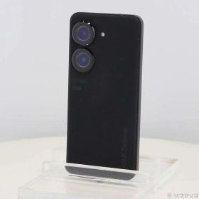 【中古】ASUS(エイスース) Zenfone 9 128GB ミッドナイトブラック ZF9-BK8S128 SIMフリー 【258-ud】