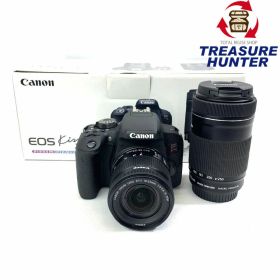 Canon(キャノン) ダブルズームキット デジタル一眼レフカメラ EOS Kiss X9i ブラック 【103065024005】