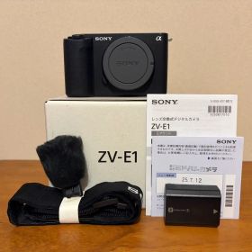 【メーカー保証残】SONY VLOGCAM ZV-E1 ボディ