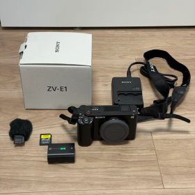 2025年9月購入 保証期間内SONY ZV-E1 ブラック おまけ付き