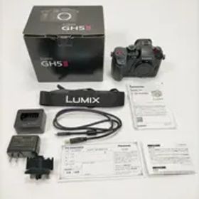 【ほぼ新品】 LUMIX ミラーレスカメラ DC-GH5M2 ブラック