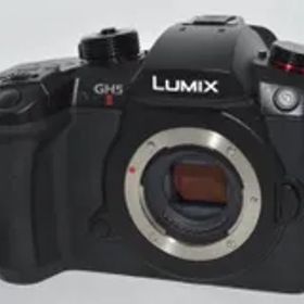 231185★ほぼ新品★パナソニック ミラーレス一眼カメラ ルミックス GH5M2 ボディ ブラック DC-GH5M2