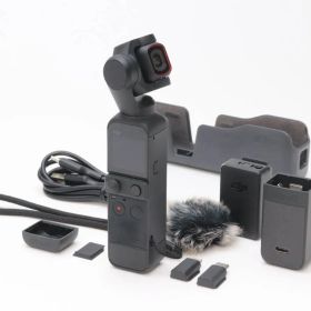 AB (良品) DJI ディー・ジェイ・アイ Pocket 2 Creatorコンボ ブラック (箱なし) 初期不良返品対応 212-140