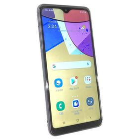 中古 samsung Galaxy A21 64GB ブラック SCV49 au