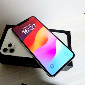 Apple iPhone 11 Pro Max シルバー 本体 箱 SIMフリー