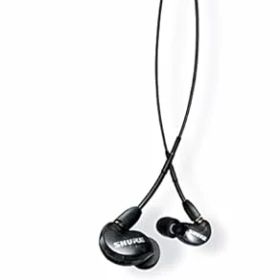 【中古】［非常に良い］SHURE イヤホン SE215/カナル型 ブラック SE215K-J 【国内正規品】 SE215-K