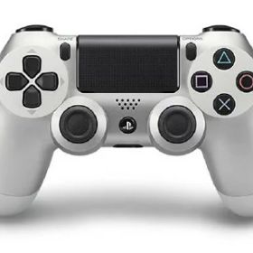 【中古】ソニー／ワイヤレスコントローラー(DUALSHOCK4) シルバー (CUH−ZCT1J07)周辺機器(メーカー純正)ソフト／コントローラ・ゲーム