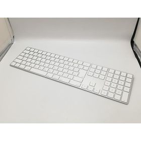 【中古】Apple Magic Keyboard（2017/テンキー付き/A1843） - 日本語（JIS） シルバー MQ052J/A【福岡天神】保証期間１週間
