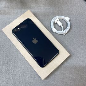 バッテリー100% iPhone SE第３世代 64GB ミッドナイト 国内版 SIMフリー送料無料