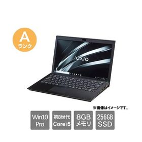 ノートPC VAIO ★中古パソコン・Aランク★VJPG11C11N [VAIO Pro PG(i5-8250U 8GB SSD256GB 13.3 Windows10Pro 30日保証)]