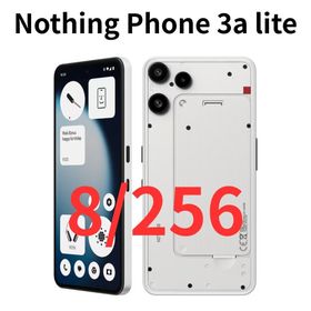 ナッシング(NOTHING)の【新品】Nothing Phone 3a Lite｜8/256 ホワイト(スマートフォン本体)