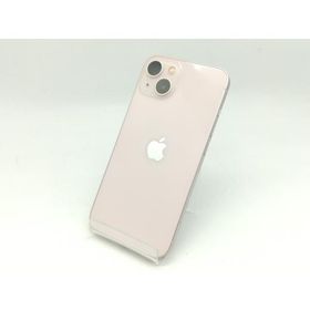 【中古】Apple au 【SIMフリー】 iPhone 13 128GB ピンク MLNE3J/A【町田】保証期間１週間【ランクC】