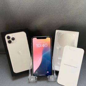 中古美品 国内版 SIMフリー iPhone11 Pro 64GB シルバー色