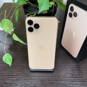 iPhone 11Pro 64GB ゴールド 国内SIMフリー 送料無料