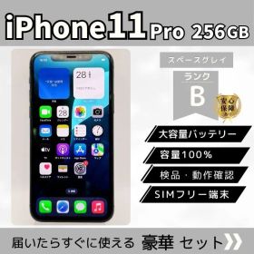 【整備済み】iPhone 11 Pro 256GB スペースグレイ B SIMフリー 動作確認済 初期化済 管理番号37-25B