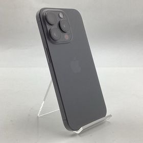 【全額返金保証】【最速発送】 iPhone 15 Pro 256GB ブラックチタニウム docomo 動作確認済 89%