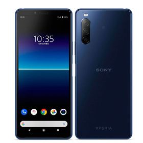 ソニー(SONY)のSO-41A Xperia 10 II ブルー SIMフリー 本体 ドコモ スマホ ソニー エクスぺリア 【送料無料】 so41abl7mtm(スマートフォン本体)