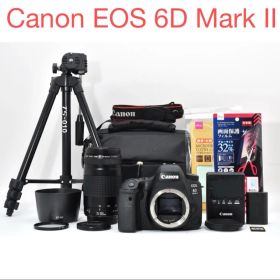 デジタル一眼レフカメラ望遠レンズセットCanon EOS 6D Mark II