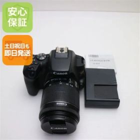 美品 EOS Kiss X10 EF-S18-55 IS STM レンズキット ブラック 即日発送 Canon デジタル一眼 土日祝発送OK 05000