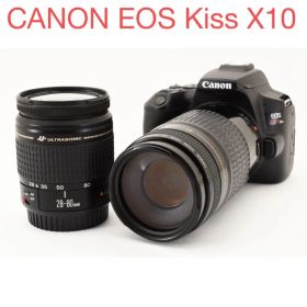Canon EOS Kiss X10 標準&望遠ダブルレンズセット