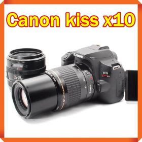 極美品 Canon EOS kiss x10 スマホ転送機能！届いてすぐ使える♪