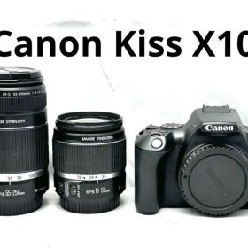 安心フルセット♪Canon EOS Kiss X10 ダブルズームレンズセット♪