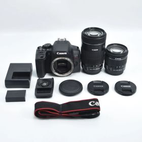 B#10565 T Canon デジタル一眼レフカメラ EOS Kiss X10i ダブルズームキット EOSKISSX10I-WKIT