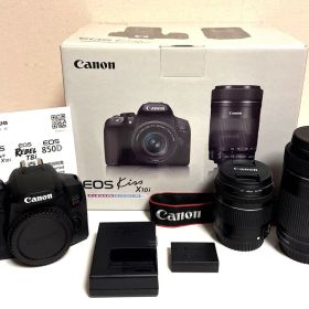 【美品】 Canon EOS Kiss X10i ダブルレンズキット