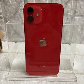 画面破損あり動作良好！iPhone 12レッド 本体のみ バッテリー76%