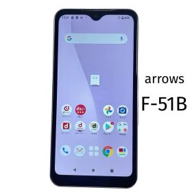 ◯docomo arrows F-51B パープル SIMフリー 64G