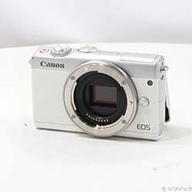 ミラーレス一眼カメラ EOS M100 ボディ ホワイト