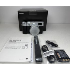 フジフイルム(富士フイルム)の富士フイルム FUJIFILM X100VI シルバー (コンパクトデジタルカメラ)