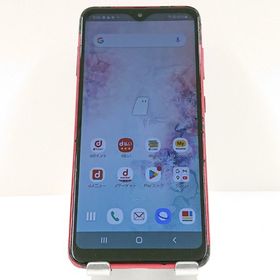 Galaxy A20 SC-02M ドコモ レッド c16387