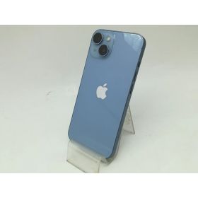【中古】Apple 国内版 【SIMフリー】 iPhone 14 128GB ブルー MPVJ3J/A【広島】保証期間1ヶ月【ランクB】