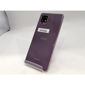 【中古】SHARP 楽天モバイル 【SIMフリー】 AQUOS zero6 パープル 8GB 128GB SH-RM18【浜松駅前】保証期間１ヶ月【ランクC】