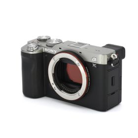 【中古】[並品] Sony (ソニー) α7C ILCE-7C ボディ シルバー _GP00005063
