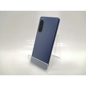 【中古】SONY docomo 【SIMフリー】 Xperia 5 IV 8GB 128GB SO-54C ブルー【秋葉本店】保証期間1ヶ月【ランクB】